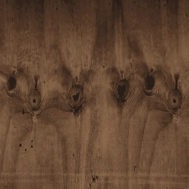 Warm Walnut stain direction shown on natural wood grain