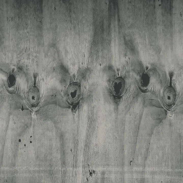 Weathered Gray stain direction shown on natural wood grain